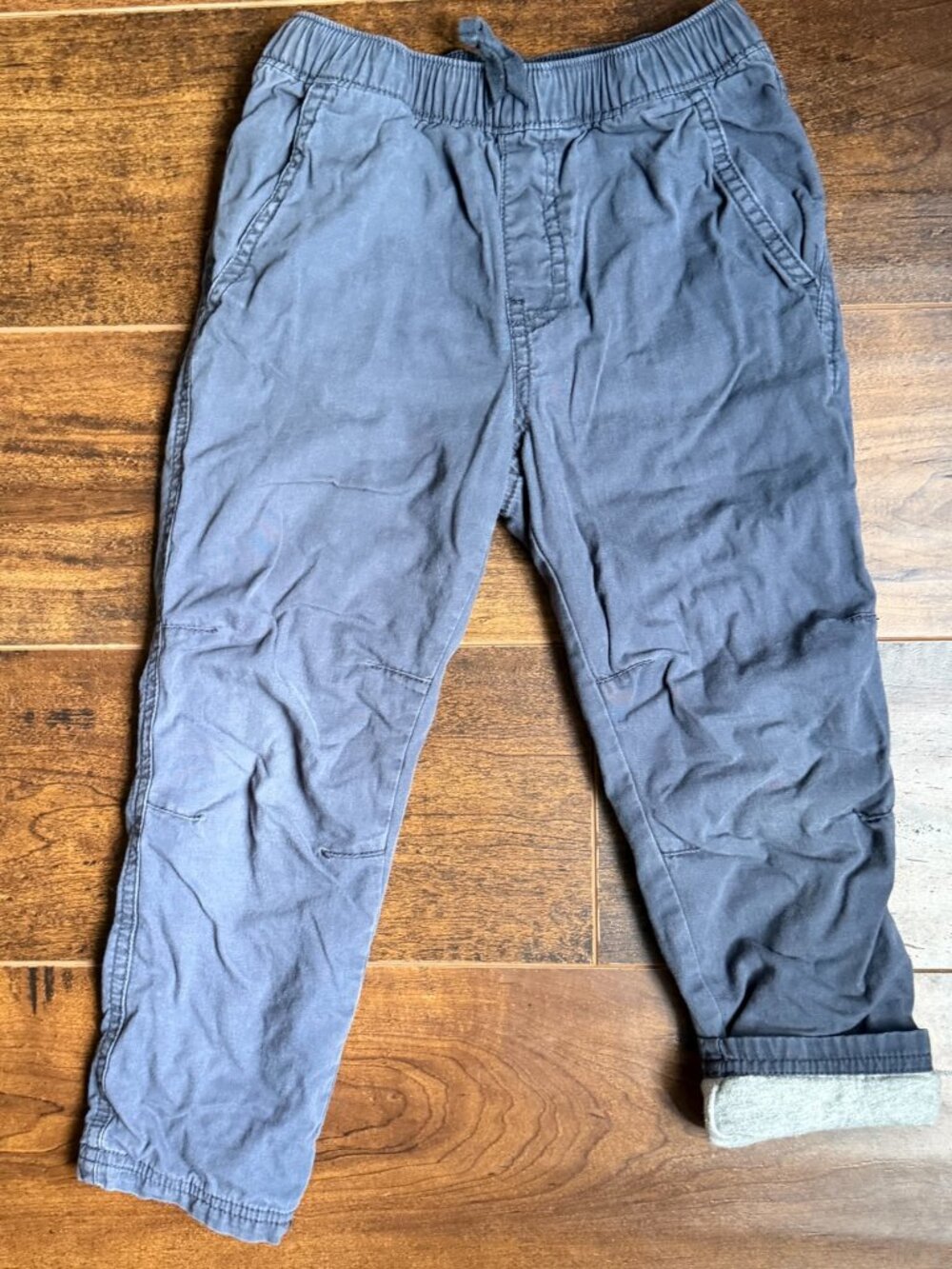 Tea Collection Cozy Does It Lined Pants :: Coronet Blue